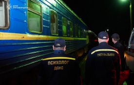 Бердичів зустрів черговий евакуаційний потяг