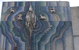 Мозаїчне панно з кінотеатру «Космос» відтворять на новій будівлі