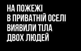 На пожежі у селі Коростенського району виявили тіла двох людей