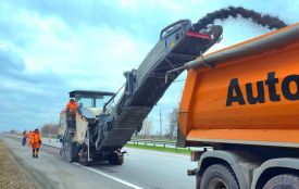 Через ремонт міжнародної дороги у Звягельському районі на Житомирщині водіїв просять бути обережними