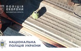 Ходив із предметом, схожим на гранату: у Коростені поліція охорони затримала чоловіка