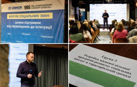 Як громада стає ключовим простором підтримки для ВПО — обговорили на «Форумі соціальних змін» у Житомирі