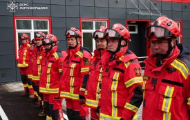 У селищі Биківка Романівської ТГ відкрили нове пожежне депо