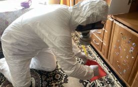 У Хорошеві рятувальники зібрали ртуть у будинку, де розбився медичний термометр