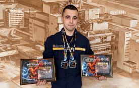 За відданість службі, професіоналізм і мужність у період воєнного стану відзначено рятувальників Житомирщини