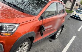 20 квітня на Покровській п'яний водій вчинив ДТП та намагався втекти