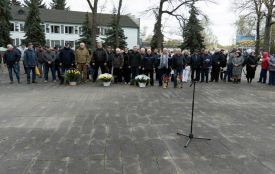 Віталій Бунечко відвідав Новогуйвинську громаду, щоб віддати шану ліквідаторам, які пройшли крізь пекло Чорнобиля