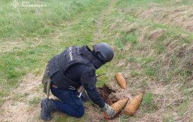 Піротехніки знищили 5 артснарядів часів Другої світової