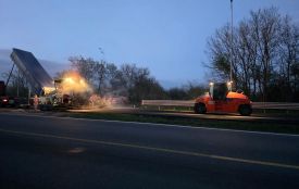 На міжнародній дорозі Виступовичі – Житомир – Могилів-Подільський на трьох ділянках вже відремонтовано понад 200 тисяч м² покриття