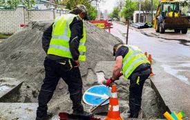 У Житомирі за 4 млн грн облаштовують мережу каналізування на вул. Скульптора Олішкевича