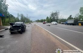 У с. Гуйва сталося зіткнення двох автівок: в крові 71-річного водія вивили 2,46 проміле алкоголю