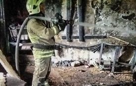 На Коростенщині під час пожежі постраждали дві людини
