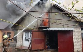 Пожежа сталася у селищі Кварцитне Коростенського району