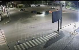 Уночі на майдані Перемоги п'яний водій BMW вчинив ДТП