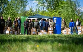 Природні заповідники Житомирщини отримали 35 фотопасток за підтримки Програми розвитку ООН