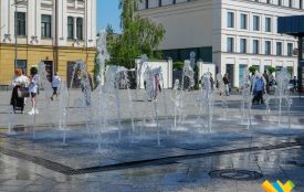 У Житомирі запрацювали фонтани