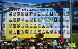 У Житомирі з`явився 15-й стенд на Алеї Героїв