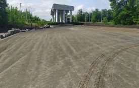 На дорозі Житомир – Чернівці розпочато роботи з реконструкції підходів до шляхопроводу