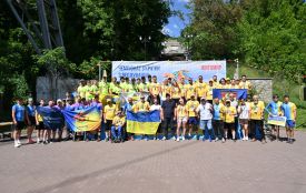 «Золото» та «срібло» — у ветеранів Житомирщини: результати чемпіонату Федерації України з веслування на човнах «Дракон» категорії "Незламні"