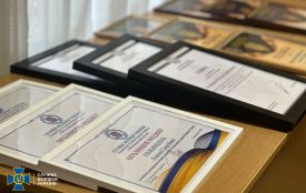 Служба безпеки України та Національна поліція відзначили 13 школярів Житомира, які повідомили про спроби вербування з боку фсб рф
