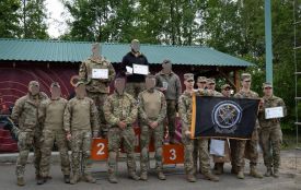 На Житомирщині 15 команд із представників силових структур, військових формувань та правоохоронних органів області змагалися у стрільбі