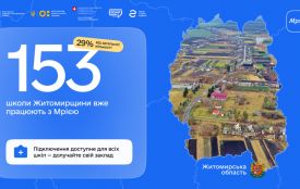 До державної освітньої екосистеми Мрія вже підключилися 153 школи Житомирської області