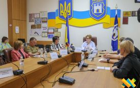 Територія обслуговування базових класів та планова мережа Корольовського академічного ліцею