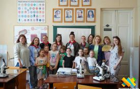 200 житомирських школярів взяли участь у проєкті «STEM пригода – природа за один день»