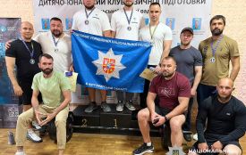 Представники поліції Житомирщини стали призерами ветеранських змагань із жиму лежачи, що відбувся у Звягелі