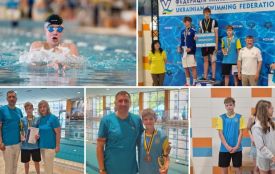 Спортсмен із Житомирщини Артем Котенко здобув медаль на чемпіонаті України з плавання