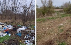Поблизу сіл Іванків та  Кам’янка Оліївської ТГ ліквідовано чотири несанкціоновані місця розміщення відходів