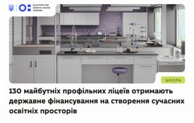 8 майбутніх академічних ліцеїв області отримають державне фінансування на оновлення освітньої інфраструктури