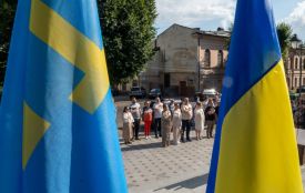 У Житомирі відбулися урочисті заходи, присвячені Дню кримськотатарського прапора
