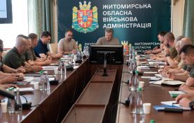 Начальник Житомирської ОВА провів нараду щодо посилення обороноздатності державного кордону на півночі області