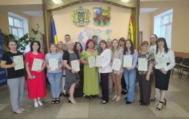 Працівники Житомирської РВА завершили навчання в центрі підготовки громадян до національного спротиву
