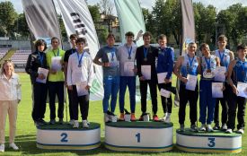 Команда Житомирської СДЮСШОР виборола І місце серед спортивних шкіл на чемпіонаті України з легкої атлетики та здобула 22 медалі