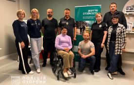 Співробітники поліції охорони Житомирщини зіграли в бочу