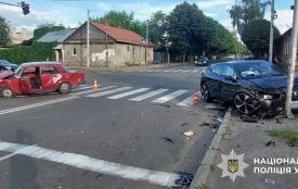 ДТП на перехресті Мазепи та Гоголівської:  травмовано 68-річного водія