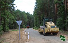 У Лугинському лісництві завершили будівництво лісової дороги протяжністю 3 км
