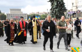 У Житомирі вшанували пам'ять Захисників та Захисниць України, учасників добровольчих формувань та цивільних осіб, які були страчені або закатовані у полоні