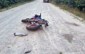 Внаслідок ДТП на Звягельщині 52-річний мотоцикліст опинився в реанімації