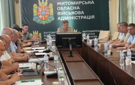 Віталій Бунечко провів засідання Ради оборони Житомирщини