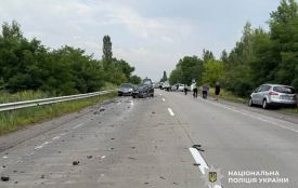 Жахлива ДТП біля Коростеня: при зіткненні трьох автомобілів семеро травмованих, серед них двоє дітей