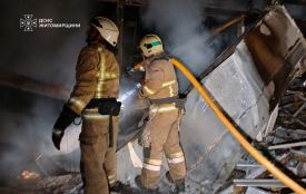 Рятувальники ліквідовували наслідки ворожого обстрілу