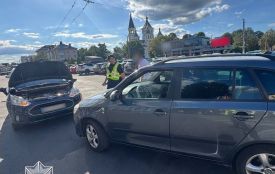 У понад 15 разів вище норми: на майдані Перемоги водій вчинив ДТП у стані сп’яніння