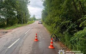 У Житомирі на вулиці Вільський Шлях під колеса авто потрапив 8-річний велосипедист