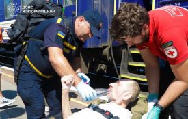 До Житомира прибув черговий евакуаційний потяг із Харківщини