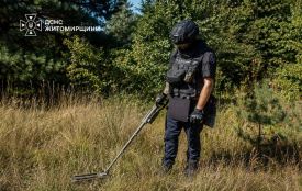 Сапери ДСНС знищили боєприпас часів Другої світової війни, виявлений у Коростенському районі