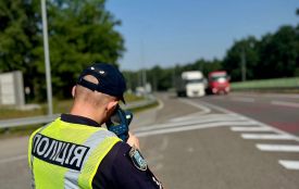 За серпень патрульні винесли 1575 адміністративних матеріалів за перевищення швидкості на дорогах області