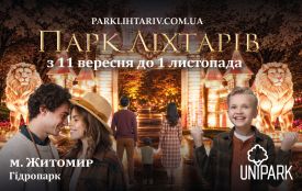 Магічні ельфи, дракони та десятки тисяч вогнів у Житомирі відкриють «Парк ліхтарів» (Новини компаній)